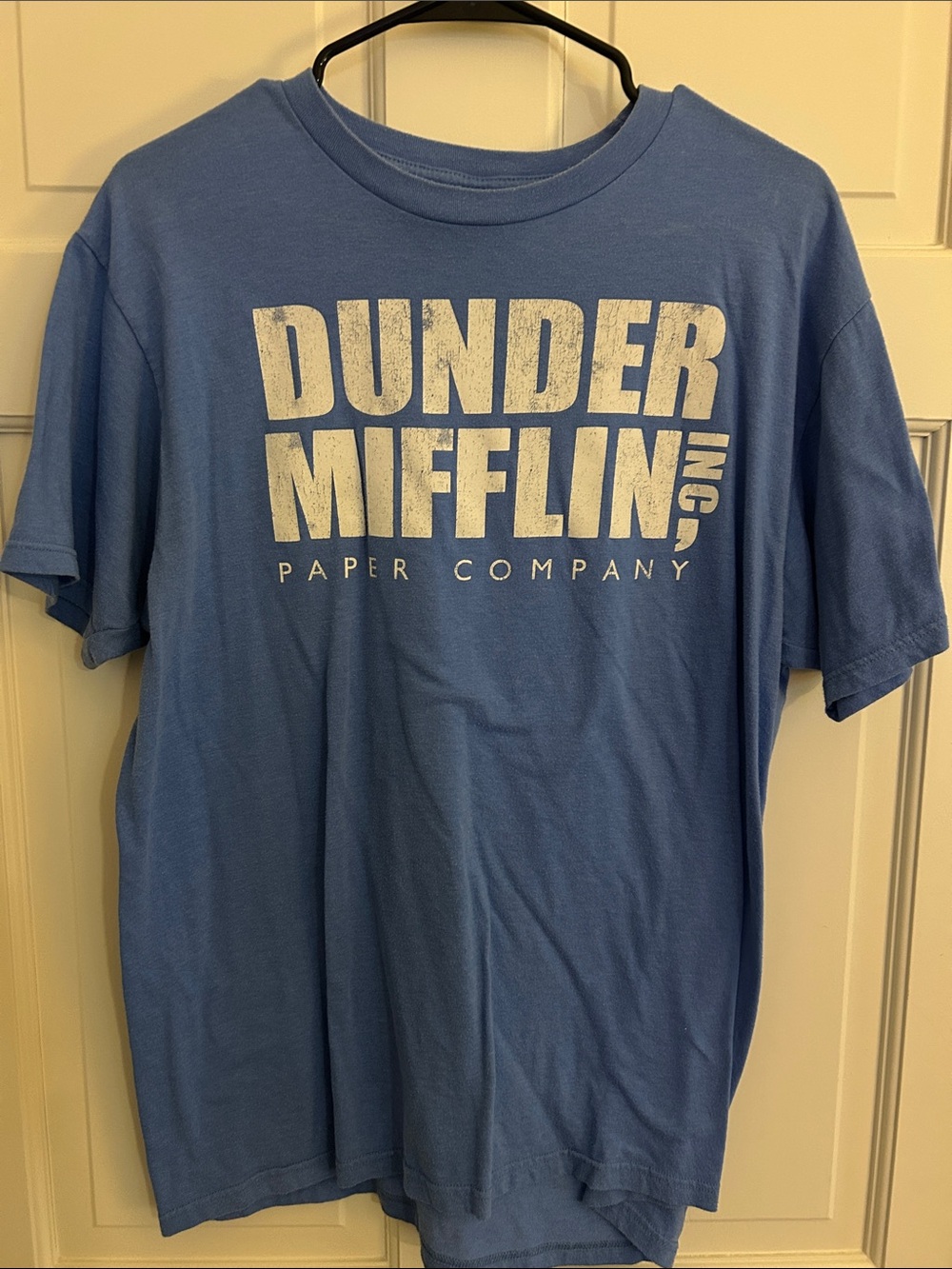 Ripple Junction Dunder Mifflin Blue Graphic Tee - Men